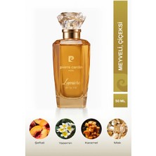 Pierre Cardin Lumiere EDP Kadın Parfüm 50 ml|Çiçeksi|Şeftali, Yasemin, Greyfurt, Portakal Çiçeği, Karamel, Misk
