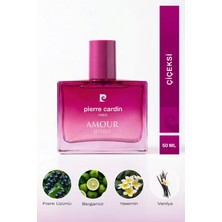 Pierre Cardin Amour Infini EDP Kadın Parfüm 50 ml|Çiçeksi|Frenk Üzümü, Bergamot, Yasemin, Portakal Çiçeği, Vanilya