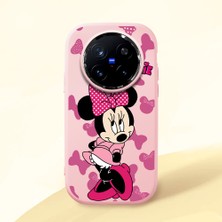Ucuc Vivo X200 Pro Uyumlu Darbe Emici Kamera Korumalı Pembe Silikon Kılıf