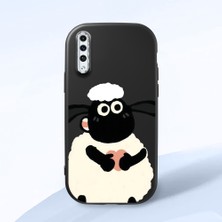 Ucuc Samsung Galaxy A50/A50S/A30S Uyumlu Darbe Emici Kamera Korumalı Siyah Silikon Kılıf