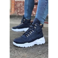 Indispensablely Lacivert Uzun Bağcıklı Postal Bot