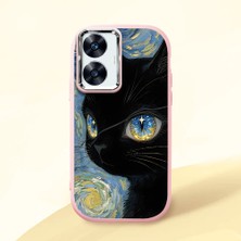 Ucuc Realme C55 Uyumlu Darbe Emici Kamera Korumalı Pembe Silikon Kılıf