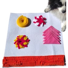 Feyza Design Köpek Koklama Matı ve Zeka Oyuncağı - Yavaş Yeme Matı