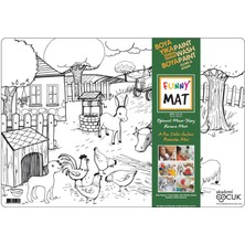 Dua Giyim Funny Mat - Çiftlik - 33,5X48CM