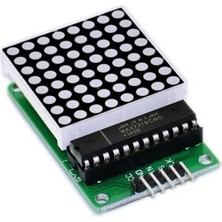SANEC Arduino MAX7219 Dot Matrix 8×8 LED Display Modülü Ortak Katot Özelliği ile Gelişmiş Projeler İçin