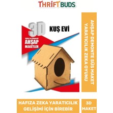 Feyza Design 3 Boyut Zeka Geliştirici Boyanabilir Puzzle Çocuk Oyunu