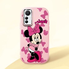 Ucuc Mi 12 Lite Uyumlu Darbe Emici Kamera Korumalı Pembe Silikon Kılıf