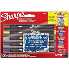 SHC4200 Sharpie Creative Marker Akrilik Boya Kalemleri | Su Bazlı Boya Kalemi Uçlu | Mürekkep Kağıdı