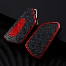 SHC4200 Vw Golf 8 Mk8 Için Tpu Deri Araba Anahtarı Kılıfı, Anahtar Değiştirme Kabuğu, Toz Koruması, Akıllı