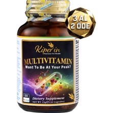 Kiperin Multivitamin | 13 Vitamin & 6 Mineral | Cilt, Saç, Tırnak & Enerji