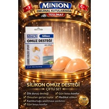 Minion Silikon Omuz Desteği Vatka Etkili Silikon Geniş Omuz