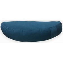 Remege Kabuk Dolgulu Zafu Meditasyon Minderi 45X16X11 cm Ergonomik Tasarım ve %100 Pamuklu Kumaş