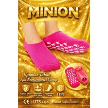 Minion Nemlendirici Jel Çorap Ayak Bakım Çorabı