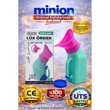 Minion Lüx Ördek Idrar Kabı Silikon Başlıklı Erkek Kadın Unisex