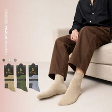 Kral Socks 3 Çift Erkek Bambu Dikişsiz Soket Çorap
