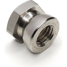 ŞAFEM M6 Kopan Başlı Somun Inox A2-304 DIN9150 (50 Adet)