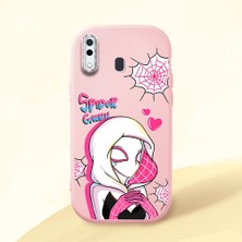 Ucuc Samsung Galaxy A20 Uyumlu Darbe Emici Kamera Korumalı Pembe Silikon Kılıf