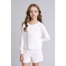 DeFacto 3'lü Pijama Takımı Kız Çocuk H4497A826SM