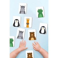 Feyza Design Ahşap Zeka ve Eşleştirme Oyunu, Bebekler Için Eğitici Puzzle