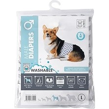 Starseven -Pets Erkek Köpekler Içi̇n Yikanabi̇li̇r Külot (L)