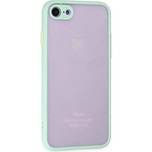 Butik Mey Ithalat®  iPhone 7 Kılıf Montreal Silikon Kapak - Turkuaz