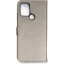 Butik Mey Ithalat®  Tecno Pova Kılıf Trend S Plus Kapaklı Kılıf - Gri