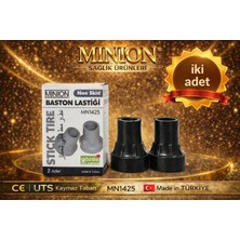 Minion Baston Lastiği 2 Li Siyah Renk Lastik