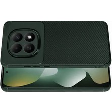 Butik Mey Ithalat®  Xiaomi Redmi Note 15 Pro 5g Auto Focus Karbon Kapak - Koyu Yeşil