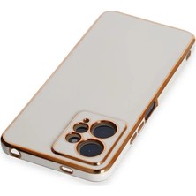 Butik Mey Ithalat®  Xiaomi Redmi Note 12 4g Kılıf Volet Silikon - Beyaz