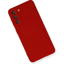Epilons Mey Ithalat® Galaxy S21 Kılıf Nano Içi Kadife Silikon - Kırmızı