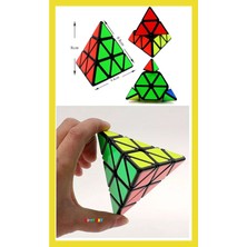 Feyza Design Piramit Üçgen Zeka Küpü - Eğitici Oyuncak 6+ Yaş Için