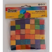 Feyza Design Renkli Ahşap Küp Bloklar ile Çocukların Zeka Gelişimine Destek