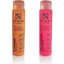 New Secret Cosmetic -Rice Water Protein Shampoo + Repairing Care Creem