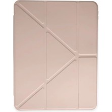 Butik Mey Ithalat®  Samsung Galaxy X200 Tab A8 10.5 Kılıf Kalemlikli Mars Tablet Kılıfı - Rose Gold