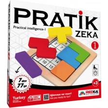 Feyza Design Pratik Zeka 1 Tangram Zeka Oyunu - Eğlenceli ve Eğitici Oyuncak