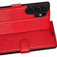 Butik Mey Ithalat®  Samsung Galaxy S26 Ultra Trend S Plus Kapaklı Kılıf - Kırmızı
