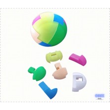 Feyza Design Zeka Geliştirici Tangram Top Oyunu Çocuklar Için Eğitici Oyuncak