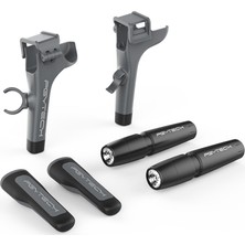 Pgytech Djı Mavic 2 İniş Ayağı + Led Kablo Aydınlatıcı Parçalar Gri Renk Uyumlu