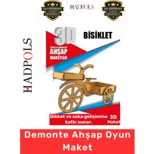 Feyza Design 3D Ahşap Puzzle Eğitim Oyunu Çok Renkli 5+ Yaş Için