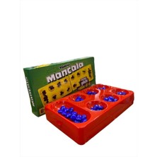 Feyza Design Mangala Zeka ve Strateji Oyunu - Çocuklar Için Eğlenceli Kutu Oyunu