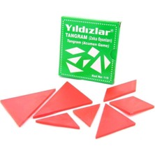 Feyza Design Sert Plastik Tangram Zeka Oyunu - Eğitici ve Güvenli Oyuncak