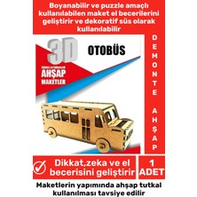 Feyza Design 3D Görsel Zeka Geliştirici Puzzle - Çocuk ve Yetişkin Için