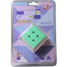 Feyza Design Pastel Renkli Sihirli Küp Rubik Zeka Oyuncağı 6+ Yaş Için