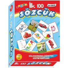 Feyza Design Ilk 100 Sözcük Zeka Kartları - Eğitici ve Geliştirici Oyun