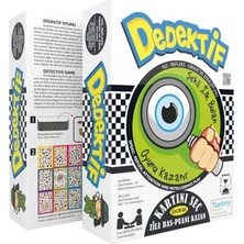 Feyza Design Dedektif Zeka Oyunu - Çocuklar Için Eğlenceli ve Eğitici Bir Kutu Oyunu