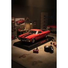 Rozitoys 1:24 1970 Chevy El Camıno Ss 396 Araba Kırmızı