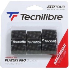 Tecnifibre Players Pro Siyah Overgrıp 3'lü Paket (0,5 Mm) 2 Paket