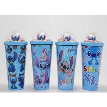 Remstdrk Sevimli Stitch Pipetli Boncuklu Termos & Suluk ALK4708