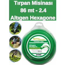Kl Home Tırpan Misinası 2.4 mm Altıgen Hexagone 86 mt