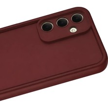 Mey İthalat Mey Ithalat®  Samsung Galaxy A56 Kılıf Viera Silikon - Bordo